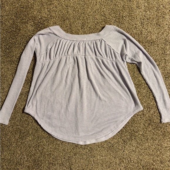 Free People Must Have Henley Lilac Size Medium - Picture 8 of 13
